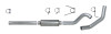 Diamond Eye KIT 4in CB SGL SS: 2004.5-2007.5 DODGE CUMMINS 600