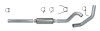 Diamond Eye KIT 4in CB SGL SS: 2004.5-2007.5 DODGE CUMMINS 600