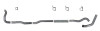 Diamond Eye KIT 4in TB MFLR RPLCMENT PIPE SGL AL: 89-93 DODGE CUMMINS 5.9L