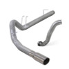 Diamond Eye KIT 4in DPF-BACK w/ DP SGL AL 08-10 Ford 6.4L Powerstroke F250/F350