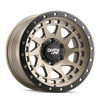 Dirty Life 9311 Enigma Pro 17x9/6x135 BP/-12mm Offset/87.1mm Hub Satin Gold Wheel - Beadlock