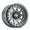Dirty Life 9311 Enigma Pro 17x9/8x165.1 BP/-12mm Offset/130.8mm Hub Satin Graphite Wheel - Beadlock