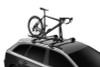 Thule TopRide Fork-Mounted Roof Bike Rack (Fits 9-15mm Thru-Axle & Standard 9mm Quick-Release Bikes)