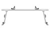 Thule TracRac Sliding Utility Rack (Tall) - Silver