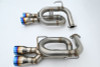 Invidia 22+ Subaru WRX Twin Loop 3.5in. Single Layer T.I Tip Axle-Back Exhaust