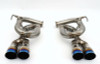 Invidia 22+ Subaru WRX Twin Loop 3.5in. Single Layer T.I Tip Axle-Back Exhaust