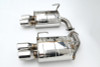 Invidia 22+ Subaru WRX Q300 3.5in. Rolled Dual Wall S.S Tip Axle-back Exhaust