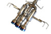 Invidia 22+ HONDA CIVIC TYPE-R FL5 R400 SINGLE LAYER TI TIP FULL CAT-BACK (NON POLISH PIPE)