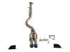 Invidia 22+ Toyota GR Corolla R400 Rolled Titanium Tip Cat-Back