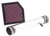 K&N 69 Series Performance Typhoon Intake Kit - Polished for 13-24 Lexus 2.5L and 3.5L V6