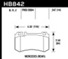 Hawk 05-10 Mercedes SLK Class HPS 5.0 Rear Brake Pads
