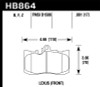 Hawk 13-17 Lexus GS350/GS350 F Sport / 12-17 Lexus IS350 HPS Street Front Brake Pads