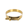 No Longer Available - Mishimoto 1.5 Inch Stainless Steel T-Bolt Clamps - Gold