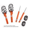 Koni 1125 STR.T Kit 99-05 Volkswagen Jetta IV 4 cyl Gas & TDI (excl wagon)