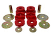 Energy Suspension 97-01 Honda CR-V (Auto Trans Only) 4WD Diff Mount Set - Red