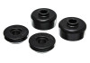 Energy Suspension 95-99 Mitsubishi Eclipse FWD/AWD Black Rear Shock Upper Bushing Set