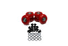 Energy Suspension 2in /50 Mm Wheel (6 Ea) - Red