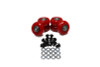 Energy Suspension 2in /50 Mm Wheel (6 Ea) - Red