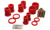 Energy Suspension Rear Cntrl Arm W/Thrust Washrs - Red 3.3148R