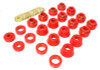 Energy Suspension Body Mounts - Red