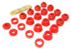Energy Suspension Body Mounts - Red