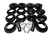 Energy Suspension 18+ Jeep Wrangler JL Black Rock-Flex 2in Adjustable Coil Spacer Set
