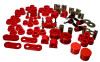 Energy Suspension 08-12 Subaru Impreza WRX Red Hyper-Flex Master Bushing Set
