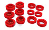Energy Suspension GM Red Body to Frame Mount and Radiator Support Bushing Set