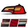 ANZO 17-23 Tesla Model 3 / 20-25 Model Y Full LED Tail Lights Initiation/SeqSig Black - Pair