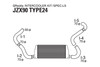 GReddy 92-96 Mark II JZX90 (T-24F) Trust Intercooler Kit