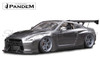 GReddy 09+ Nissan GT-R R35 Pandem Front Lip Dry Carbon (Special Order)