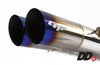 GReddy DD-R Burnt Titanium Tips L=170mm (Pair)