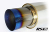 GReddy Burnt Titanium Tip (105mm Dia/120mm Length) for Revolution RS/RS-TI/RS-Race