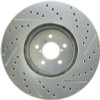 StopTech 05-14 Subaru Legacy Select Sport Drilled & Slotted Rotor - Right