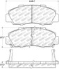 StopTech Street Touring 97-99 Acura CL/ 97-01 Integra Type R/91-95 Legend Front Pads