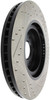 StopTech Infiniti G37 / Nissan 370Z SportStop Slotted & Drilled Front Right Rotor