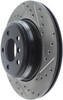 StopTech 12-16 BMW 335i Slotted & Drilled Rear Left Rotor