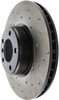 StopTech 12-15 BMW 335i Drilled Left Front Rotor