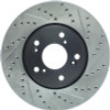 StopTech Slotted & Drilled Sport Brake Rotor Front Left 13 Honda Accord Sport
