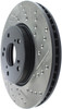 StopTech Slotted & Drilled Sport Brake Rotor Front Left 13 Honda Accord Sport