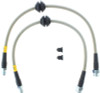 StopTech 2013-2014 Ford Focus ST Stainless Steel Rear Brake Lines
