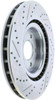 StopTech Select Sport 07-10 Ford Shelby Slotted and Drilled Left Rotor