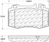 StopTech Street Select Brake Pads w/Hardware - Front 305.08470