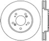 Stoptech 05-10 Honda Odyssey Front Cryo Rotor