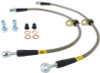 StopTech 02-12 Toyota Camry Coupe/Sedan / 04-08 Solara Front Stainless Steel Brake Lines