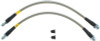 StopTech 00-04 Ferrari F360/04-05 F360 Stradale Rear Stainless Steel Brake Line Kit