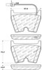 StopTech Performance Brake Pads 309.10290