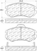StopTech Performance Brake Pads 309.09240