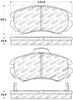 StopTech Performance Brake Pads 309.09240