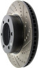 StopTech 00-06 Toyota Tundra / 01-07 Toyota Sequoia Front Left Slotted & Drilled Rotor